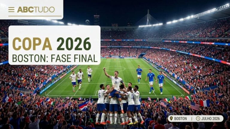 Copa do Mundo 2026 em Boston: o mata-mata chega ao Gillette Stadium | Portal de noticias ABCTudo