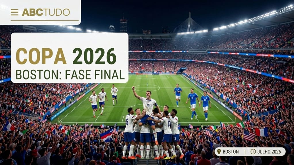 Copa do Mundo 2026 em Boston: o mata-mata chega ao Gillette Stadium | Portal de noticias ABCTudo